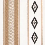 DAKOTA STRIPE fabric NEUTRAL color by Schumacher