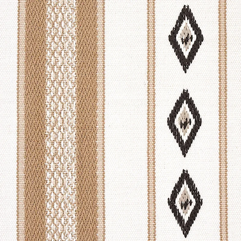 DAKOTA STRIPE fabric NEUTRAL color by Schumacher