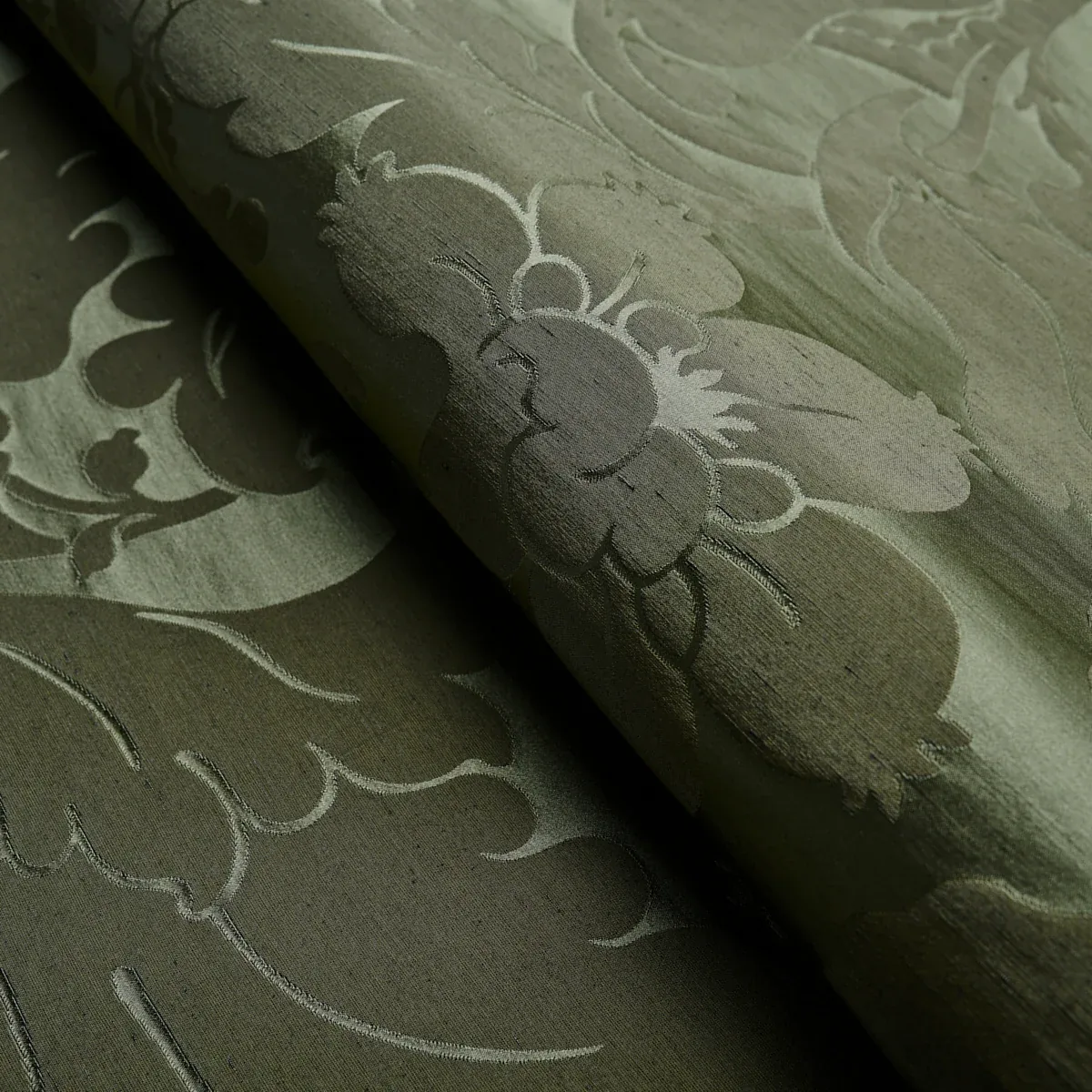DANDRIDGE DAMASK fabric MAGNOLIA color by Schumacher