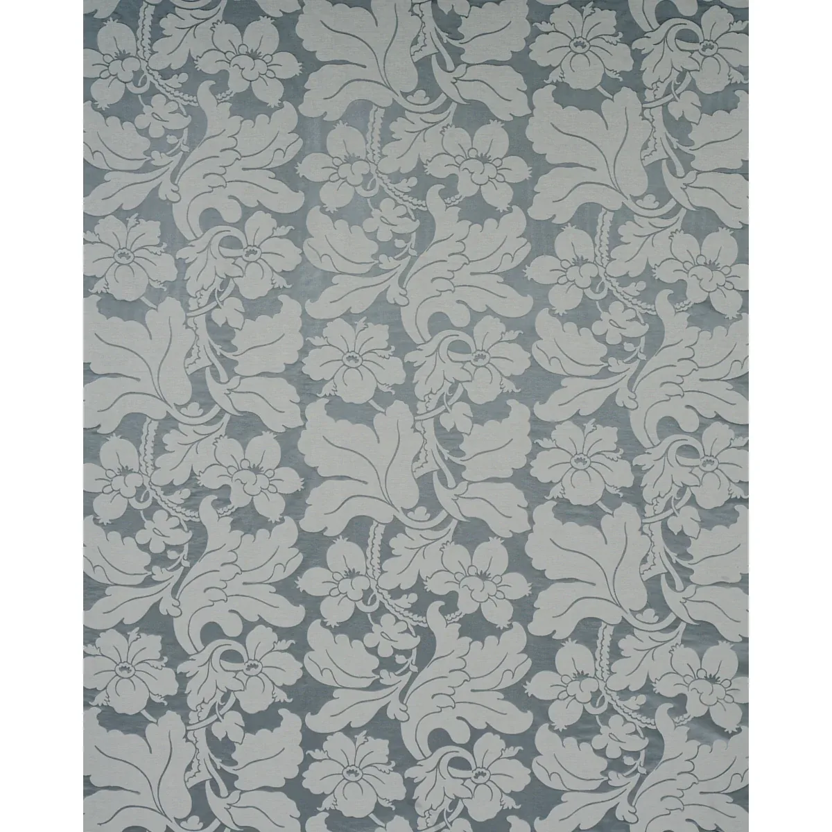 DANDRIDGE DAMASK fabric PALACE SLATE color by Schumacher