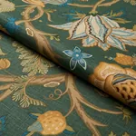 DARSY TREE OF LIFE Fabric – JUNIPER | Schumacher | Wallpaper DARSY TREE OF LIFE fabric JUNIPER color by Schumacher