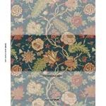 DARSY TREE OF LIFE Fabric – PEACOCK | Schumacher | Wallpaper DARSY TREE OF LIFE fabric PEACOCK color by Schumacher
