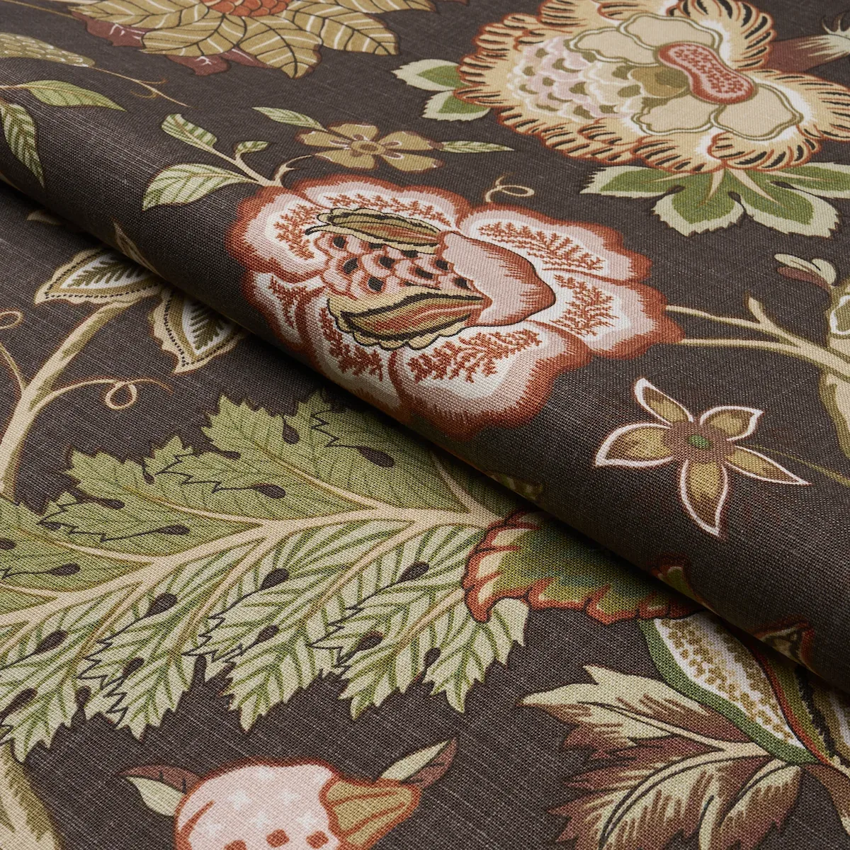 DARSY TREE OF LIFE Fabric – SEPIA | Schumacher | Wallpaper T DARSY TREE OF LIFE fabric SEPIA color by Schumacher