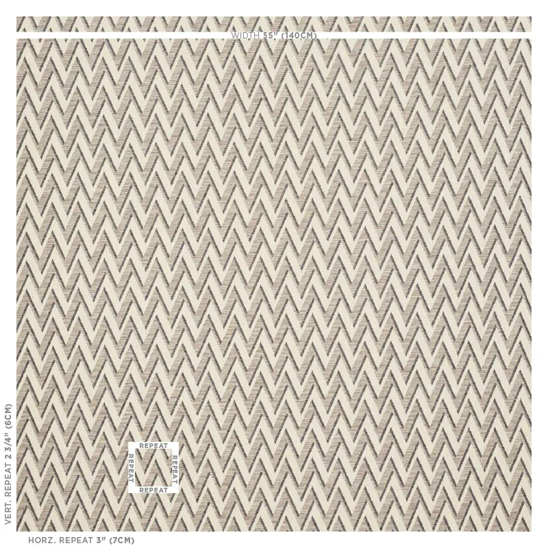 DARTMOOR fabric GRAPHITE color by Schumacher