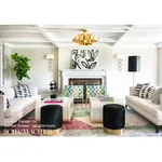DARYA IKAT fabric JEWEL color by Schumacher