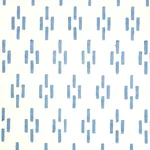Dash Hand Block Print fabric BLUE color by Schumacher