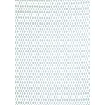 Dash Hand Block Print fabric BLUE color by Schumacher