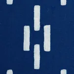 Dash Hand Block Print Fabric – INDIGO | Schumacher | Wallpap Dash Hand Block Print fabric INDIGO color by Schumacher