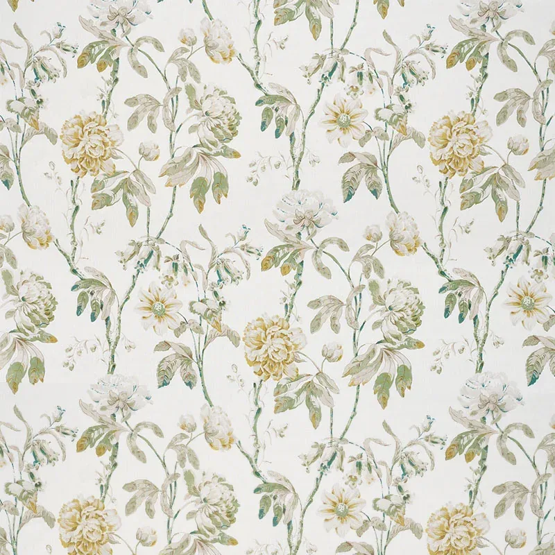 DAYDREAM Fabric – CITRON | Schumacher | Wallpaper Twins DAYDREAM fabric CITRON color by Schumacher