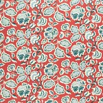 DECO FLOWER Fabric – BERRY | Schumacher | Wallpaper Twins DECO FLOWER fabric BERRY color by Schumacher