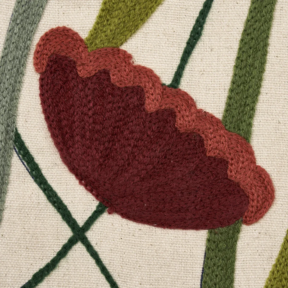 DECO FLOWER EMBROIDERY Fabric – MULTI | Schumacher | Wallpap DECO FLOWER EMBROIDERY fabric MULTI color by Schumacher