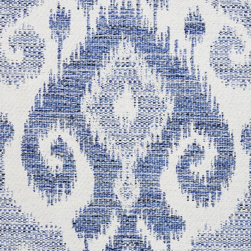 DEDRA fabric INDIGO color by Schumacher