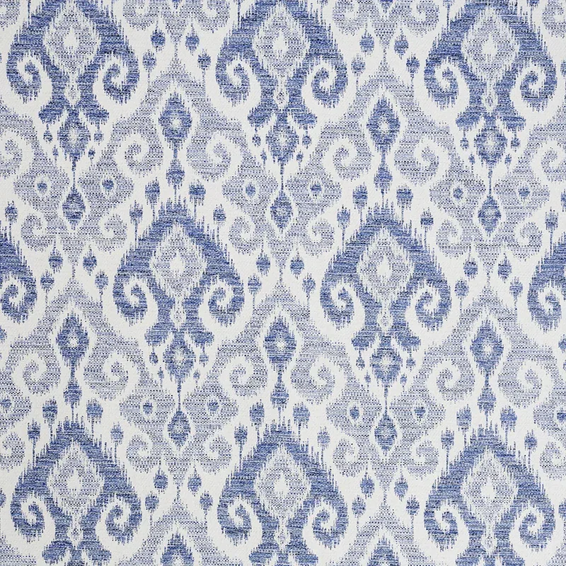 DEDRA fabric INDIGO color by Schumacher
