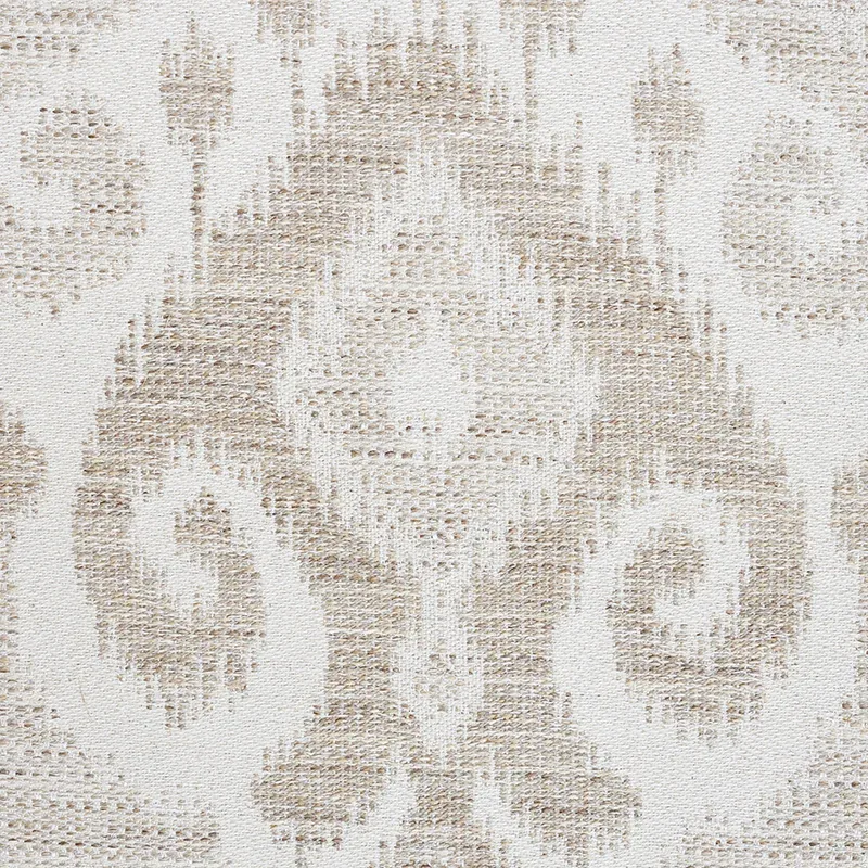DEDRA fabric NATURAL color by Schumacher