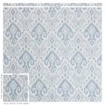 DEDRA Fabric – SKY | Schumacher | Wallpaper Twins DEDRA fabric SKY color by Schumacher
