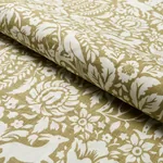 DEERFIELD Fabric – MOSS | Schumacher | Wallpaper Twins DEERFIELD fabric MOSS color by Schumacher