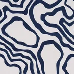DEFEO EMBROIDERY Fabric – INDIGO | Schumacher | Wallpaper Tw DEFEO EMBROIDERY fabric INDIGO color by Schumacher