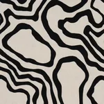 DEFEO EMBROIDERY Fabric – NOIR | Schumacher | Wallpaper Twin DEFEO EMBROIDERY fabric NOIR color by Schumacher