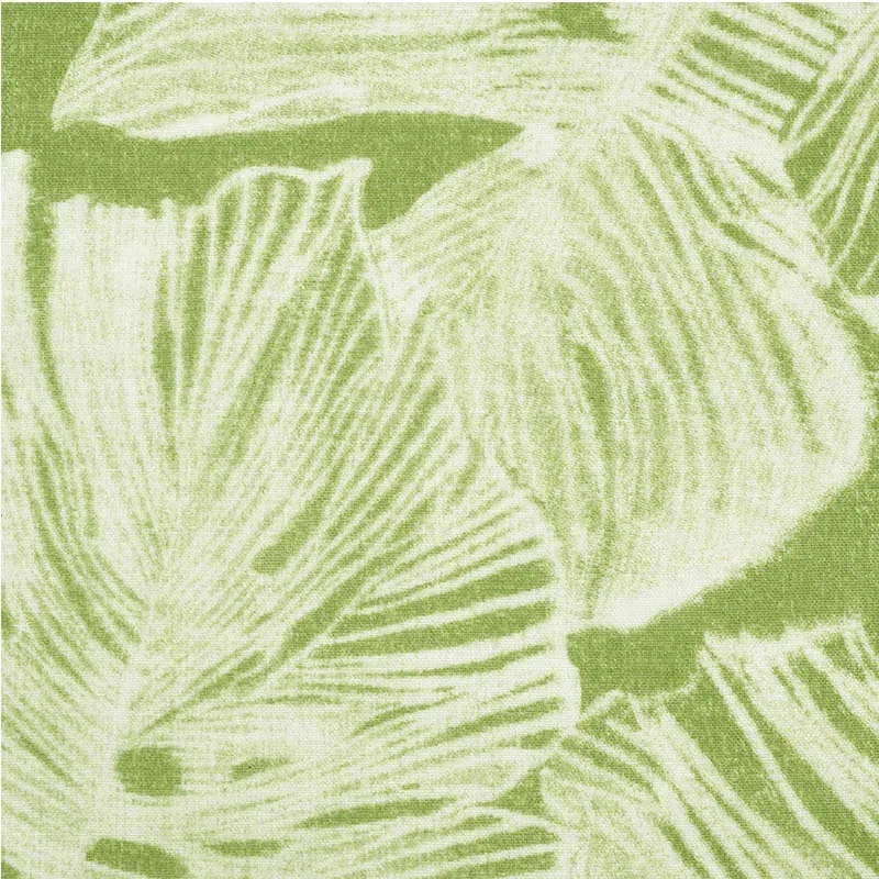 DEL COCO SHEER Fabric – LEAF | Schumacher | Wallpaper Twins DEL COCO SHEER fabric LEAF color by Schumacher