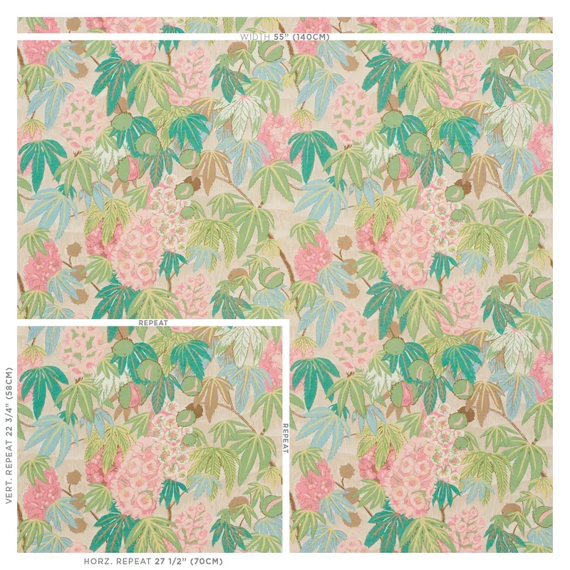 DEL LUNGO Fabric – BLUSH | Schumacher | Wallpaper Twins DEL LUNGO fabric BLUSH color by Schumacher