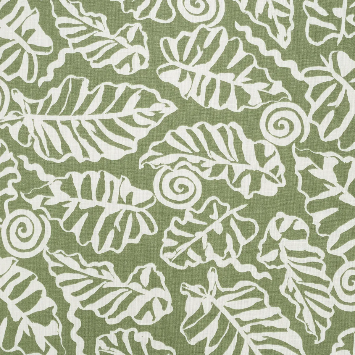 DEL MAR INDOOR/OUTDOOR fabric VERDE color by Schumacher