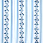 DELFT STRIPE Fabric – CORNFLOWER BLUE | Schumacher | Wallpap DELFT STRIPE fabric CORNFLOWER BLUE color by Schumacher