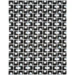 DEN APPLIQUÉ Fabric – CARBON | Schumacher | Wallpaper Twins DEN APPLIQUÉ fabric CARBON color by Schumacher