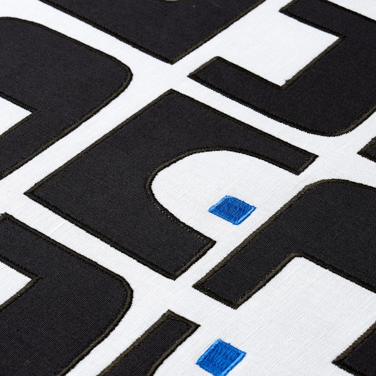 DEN APPLIQUÉ Fabric – CARBON | Schumacher | Wallpaper Twins DEN APPLIQUÉ fabric CARBON color by Schumacher