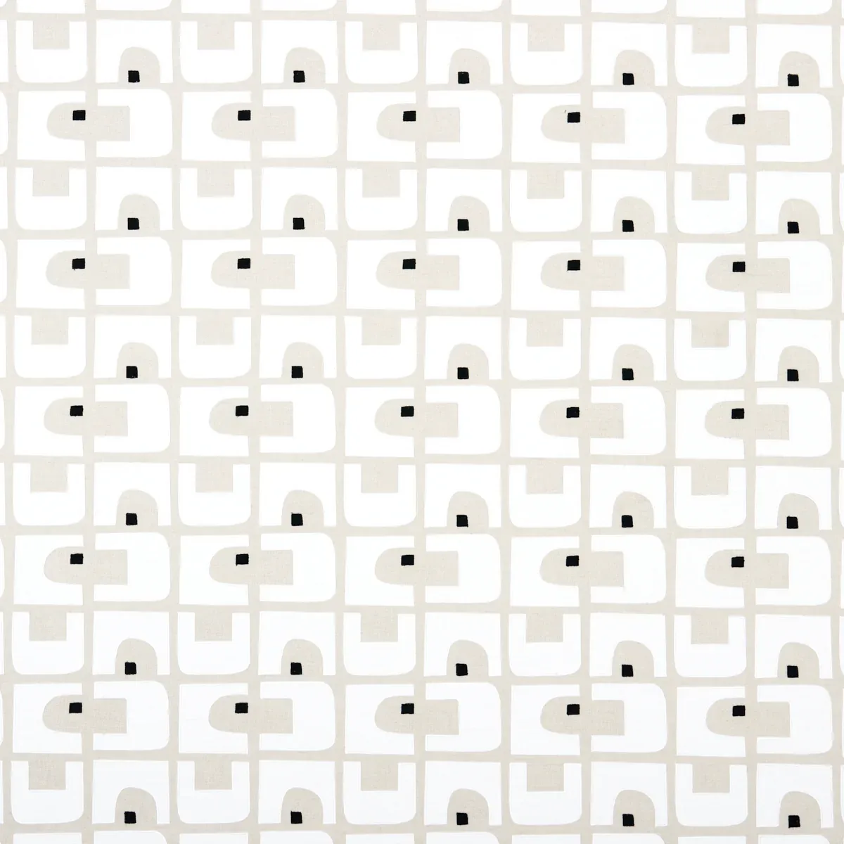 DEN APPLIQUÉ fabric CUMIN color by Schumacher