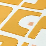DEN APPLIQUÉ Fabric – OCHRE | Schumacher | Wallpaper Twins DEN APPLIQUÉ fabric OCHRE color by Schumacher
