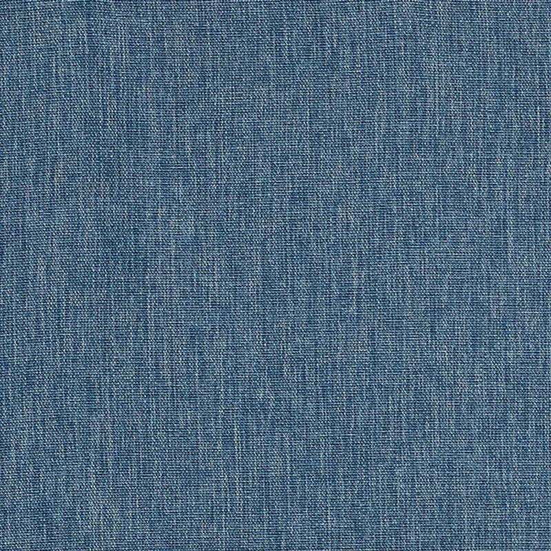 DENIM INDOOR/OUTDOOR fabric INDIGO color by Schumacher