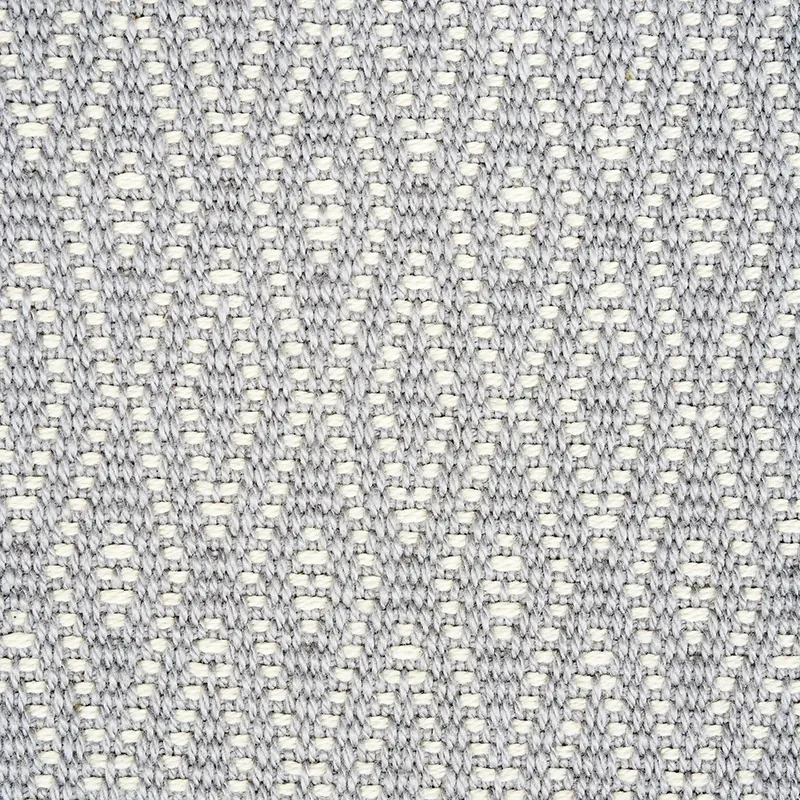 DERBY DIAMOND PERFORMANCE fabric GREY color by Schumacher