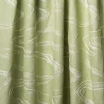 DESERT WIND EMBROIDERY fabric FERN color by Schumacher
