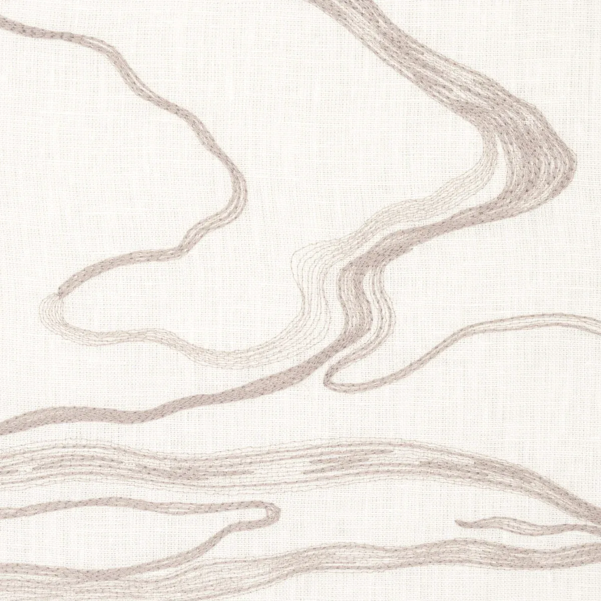 DESERT WIND EMBROIDERY fabric SANDSTONE color by Schumacher