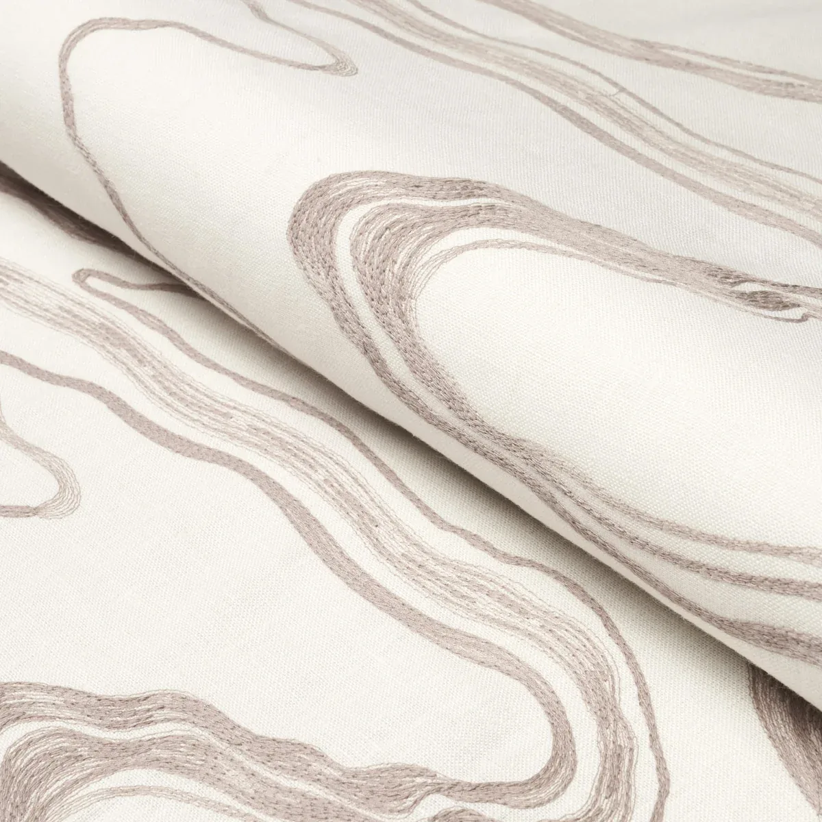 DESERT WIND EMBROIDERY fabric SANDSTONE color by Schumacher