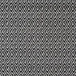 DIAMANTE VELVET fabric ONYX color by Schumacher