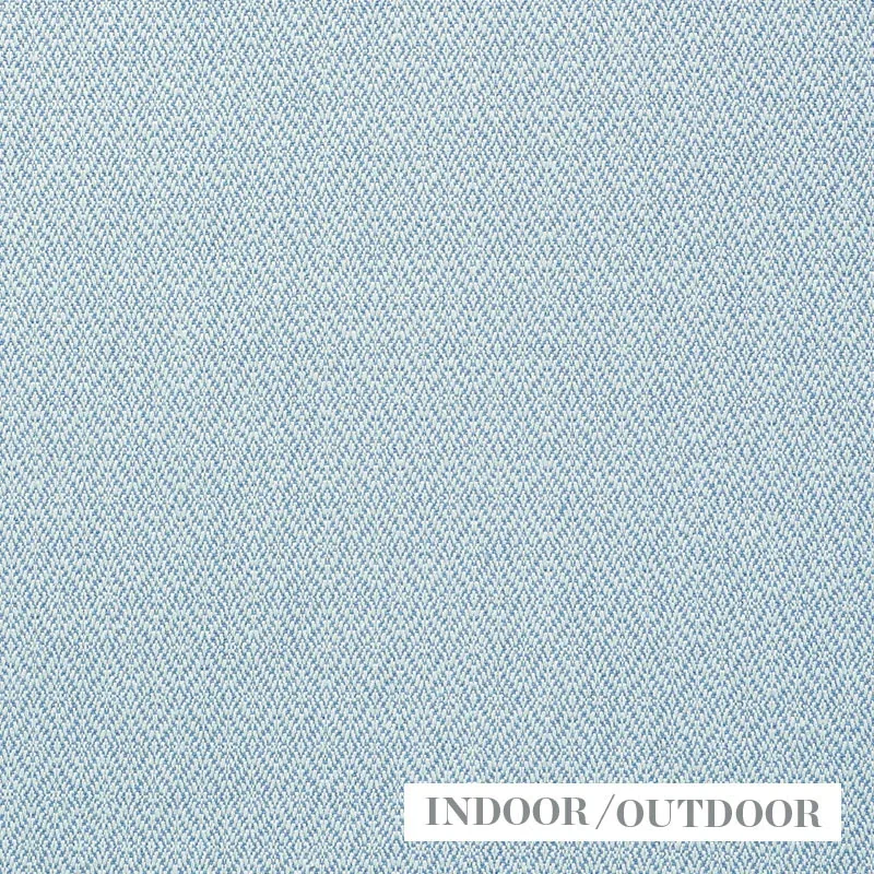 DIAMOND WEAVE INDOOR/OUTDOOR fabric SKY color by Schumacher