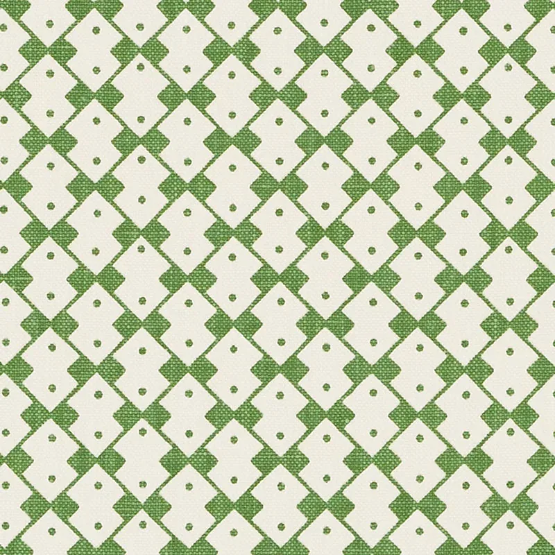 DOMINO fabric CHELSEA GREEN color by Schumacher