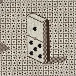 DOMINO ÉPINGLÉ Fabric – BROWN | Schumacher | Wallpaper Twins DOMINO ÉPINGLÉ fabric BROWN color by Schumacher