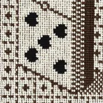 DOMINO ÉPINGLÉ Fabric – BROWN | Schumacher | Wallpaper Twins DOMINO ÉPINGLÉ fabric BROWN color by Schumacher