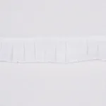 DOROTHY PLEATED LINEN Fabric – IVORY | Schumacher | Wallpape DOROTHY PLEATED LINEN fabric IVORY color by Schumacher