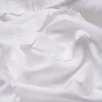 DOROTHY PLEATED LINEN Fabric – IVORY | Schumacher | Wallpape DOROTHY PLEATED LINEN fabric IVORY color by Schumacher