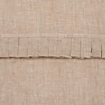 DOROTHY PLEATED LINEN fabric LINEN color by Schumacher