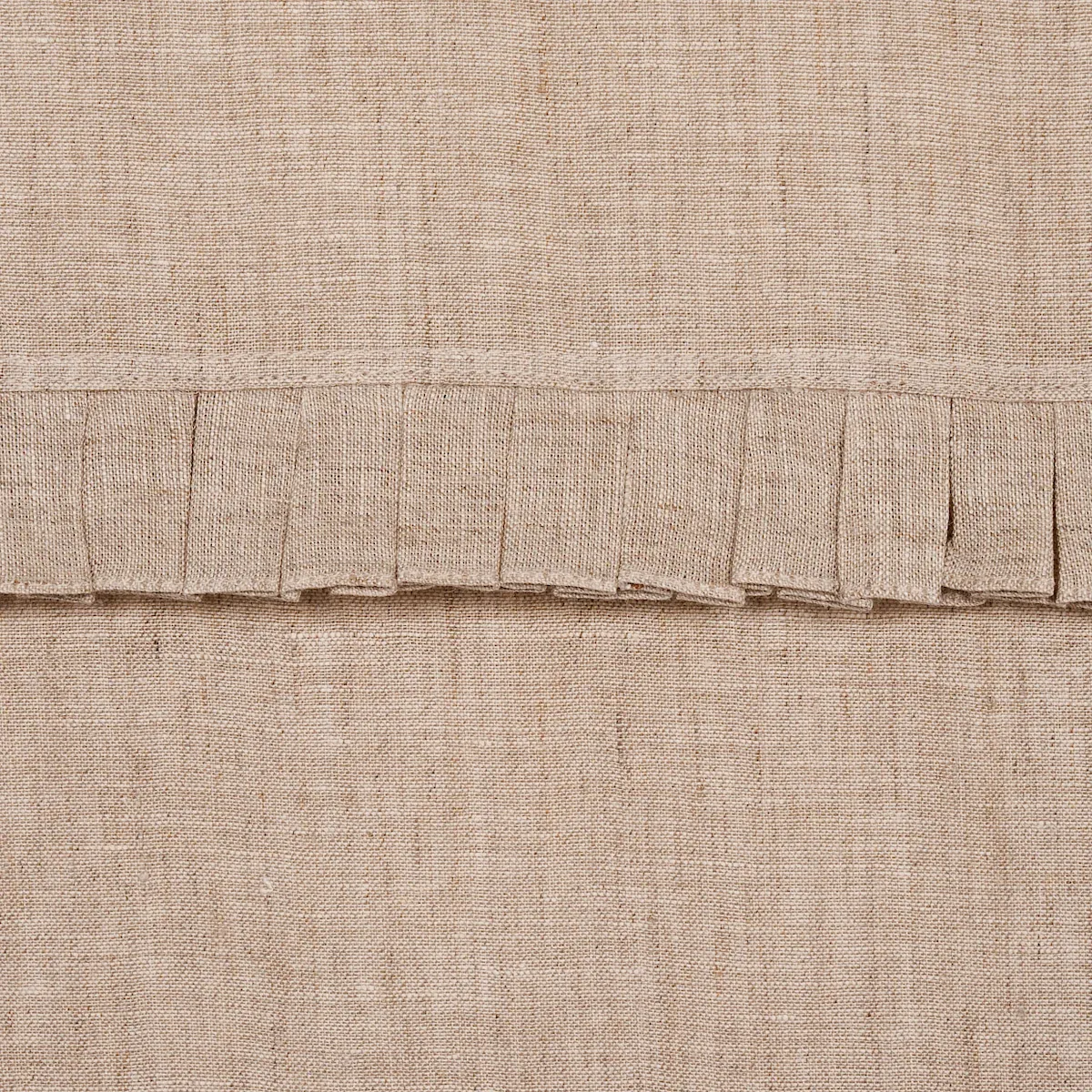 DOROTHY PLEATED LINEN fabric LINEN color by Schumacher