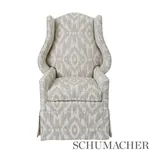 DORSET Fabric – MINERAL | Schumacher | Wallpaper Twins DORSET fabric MINERAL color by Schumacher
