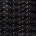 DOT DASH fabric BLACK color by Schumacher