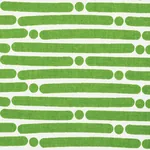 DOT DASH fabric GREEN color by Schumacher