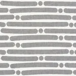 DOT DASH fabric GREY color by Schumacher