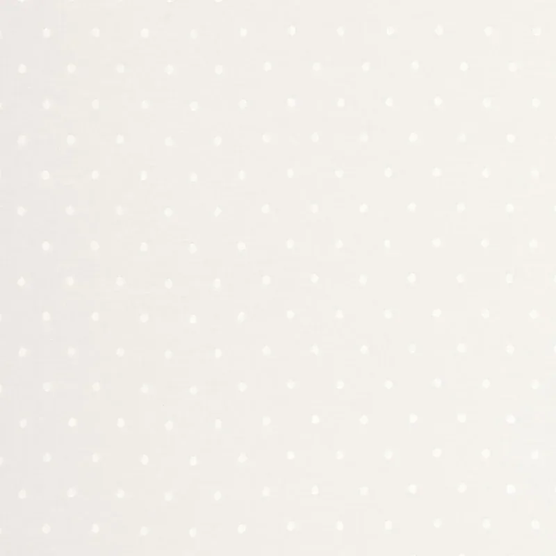 DOTTED SHEER fabric IVORY color by Schumacher