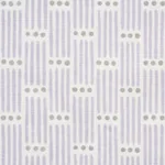 DOTTED STRIPE fabric LILAC color by Schumacher
